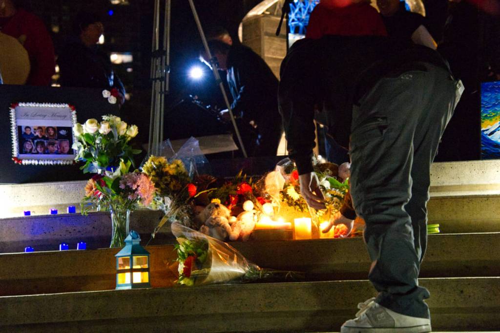 We will be back' former Tumbler Ridge teacher tells mourning Okanagan crowd | coastmountainnews